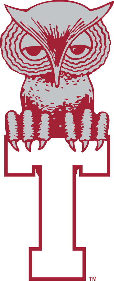 Temple Owls 1964-1972 Primary Logo iron on transfers for clothing